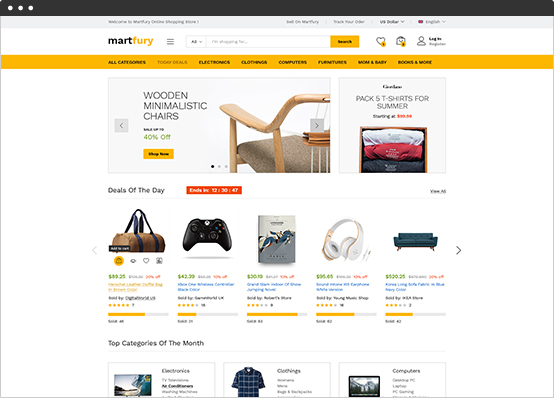 Martfury-WooCommerce市场主题插图1-WP资源海 Martfury-WooCommerce市场主题插图1-WP资源海