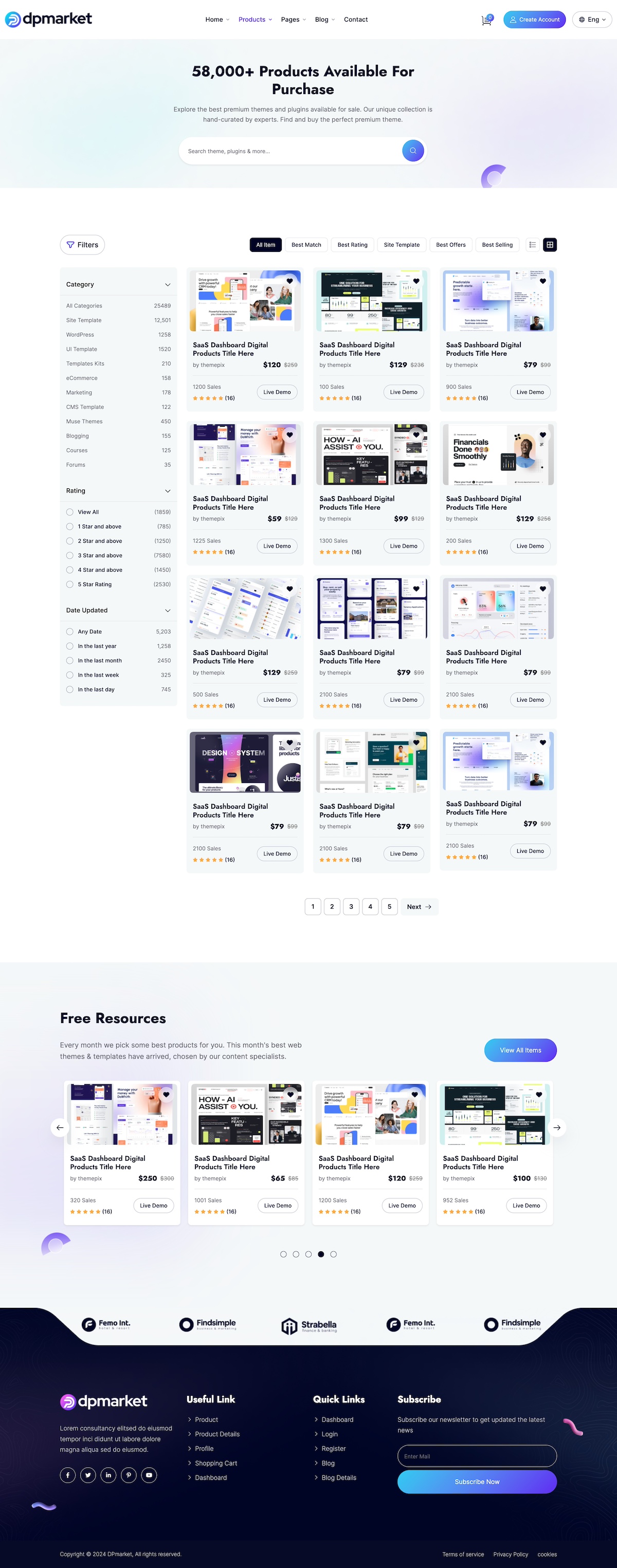 DpMarket-数字产品虚拟资源下载HTML网页模板[更至v1.1]插图3-WP资源海
