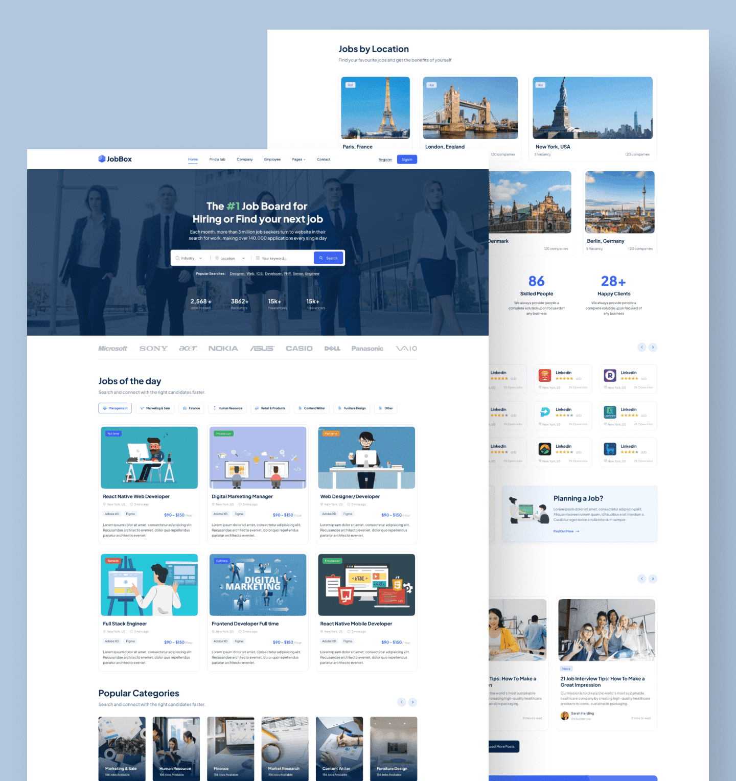 JobBox 招聘求职找工作网站模板WordPress主题插图2-WP资源海 JobBox 招聘求职找工作网站模板WordPress主题插图2-WP资源海