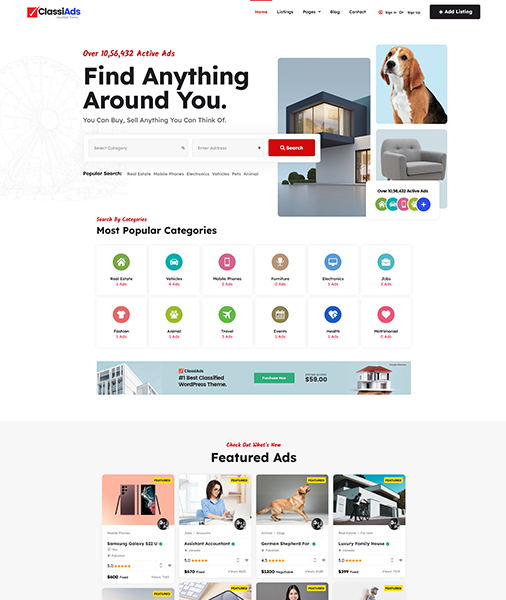 Classiads-广告与信息发布平台网站模板WordPress主题插图24-WP资源海 Classiads-广告与信息发布平台网站模板WordPress主题插图24-WP资源海