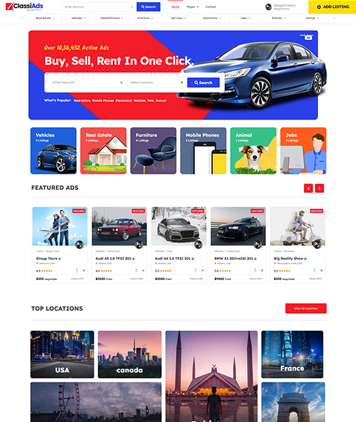 Classiads-广告与信息发布平台网站模板WordPress主题插图7-WP资源海 Classiads-广告与信息发布平台网站模板WordPress主题插图7-WP资源海