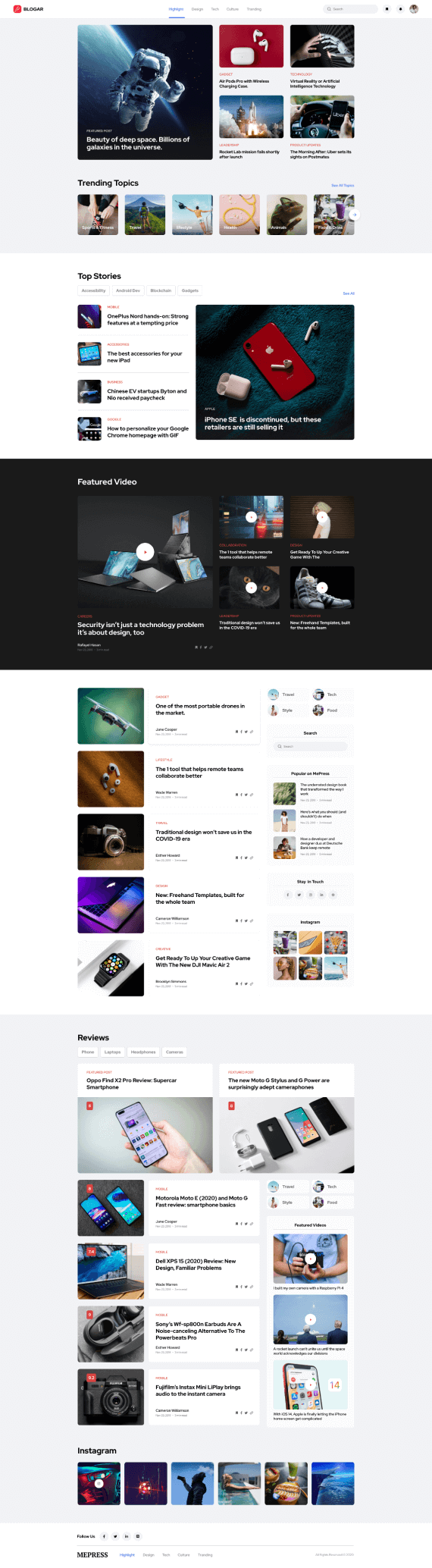 Blogar-现代简约专业的WordPress博客杂志主题插图5-WP资源海 Blogar-现代简约专业的WordPress博客杂志主题插图5-WP资源海
