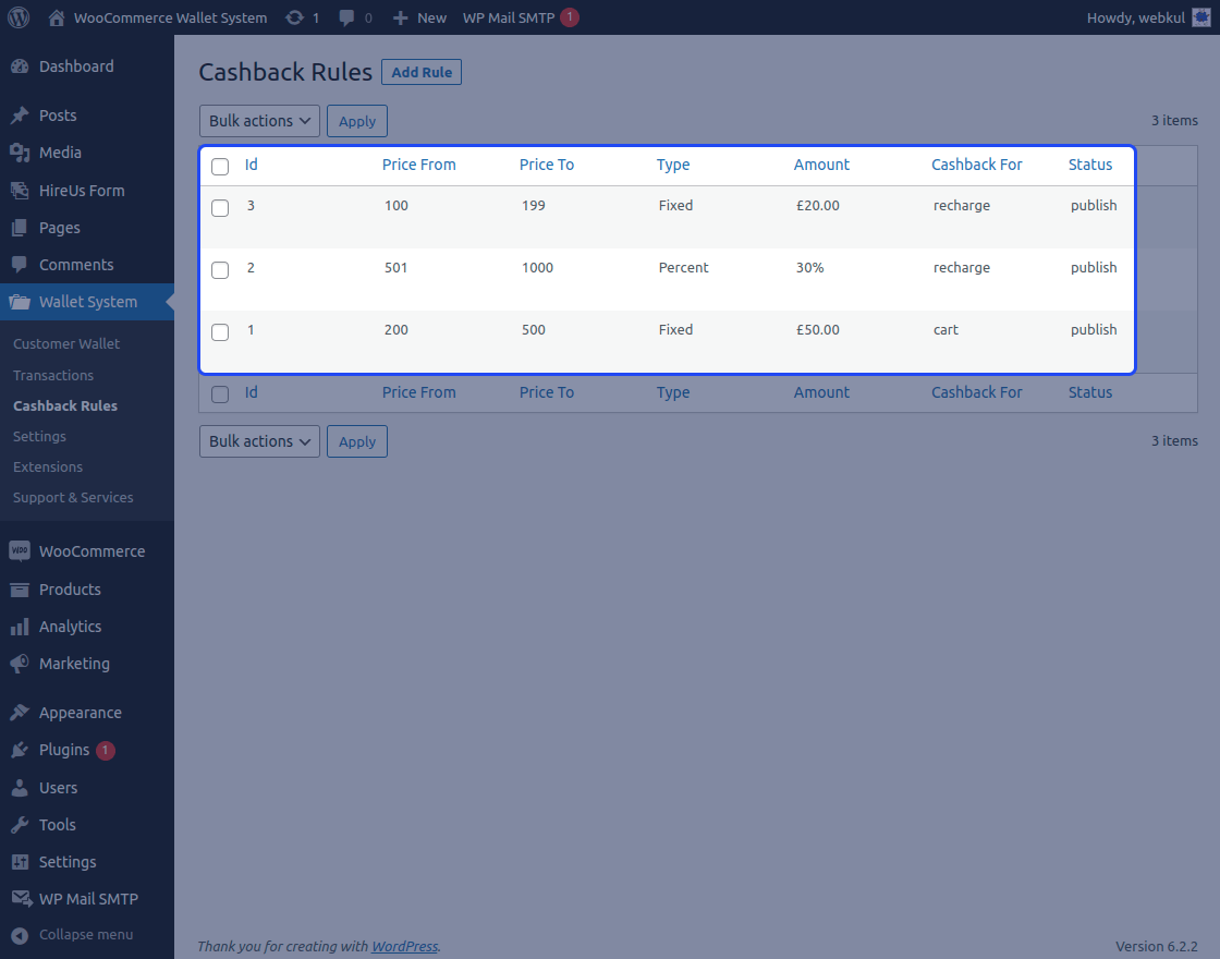 WooCommerce Wallet System-商城用户钱包系统WordPress插件[更至v3.6.2]插图8-WP资源海