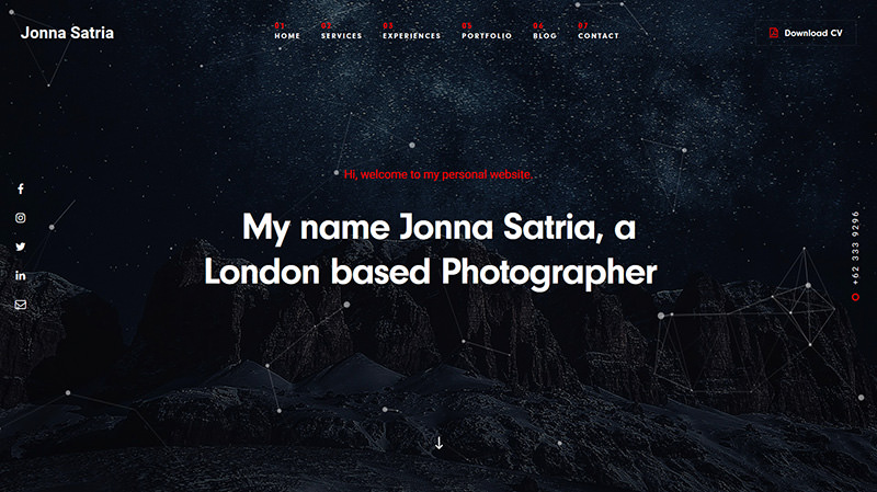 Jonna-专业炫酷多用途的HTML单页网站模板插图3-WP资源海 Jonna-专业炫酷多用途的HTML单页网站模板插图3-WP资源海