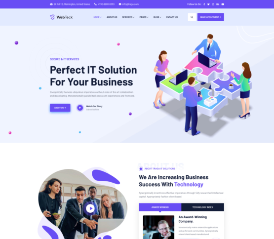 Webteck-互联网IT科技公司网站模板WordPress主题插图8-WP资源海 Webteck-互联网IT科技公司网站模板WordPress主题插图8-WP资源海