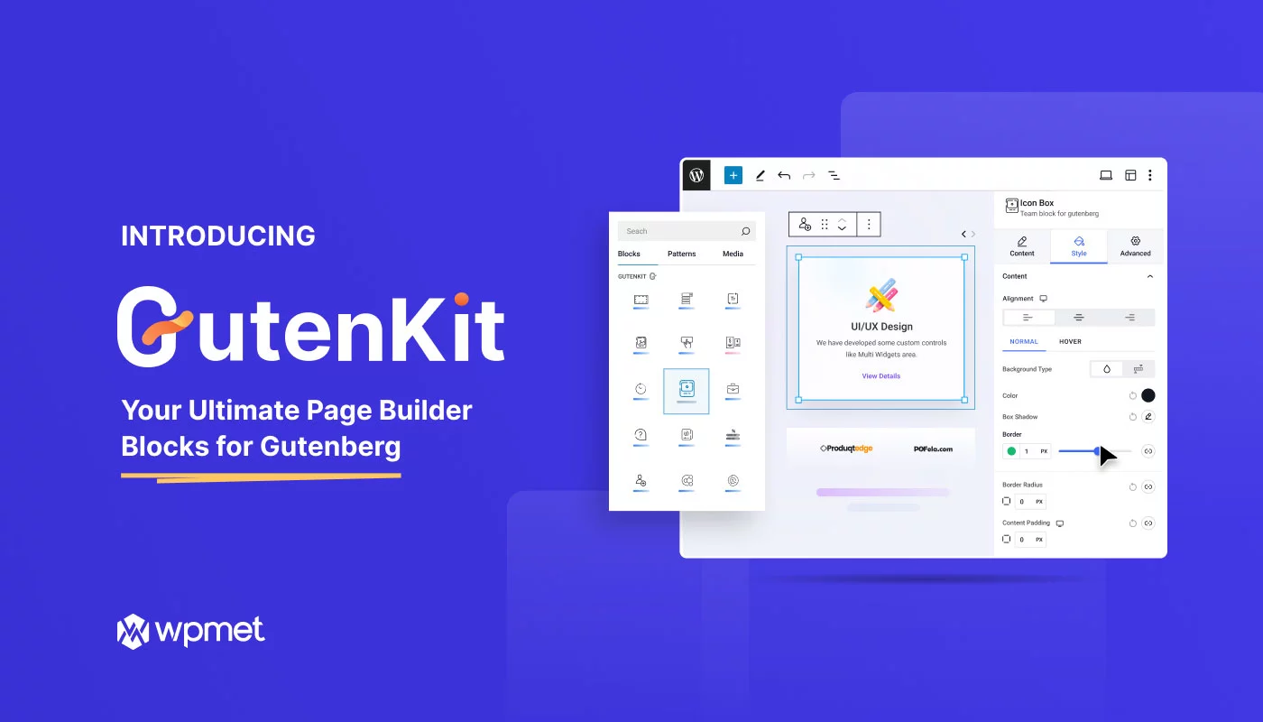GutenKit Blocks Pro-古腾堡编辑器功能扩展WordPress插件