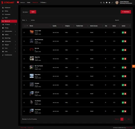 Streamit-前端多框架炫酷电影网站网页模板[更至v5.4.0]插图27-WP资源海