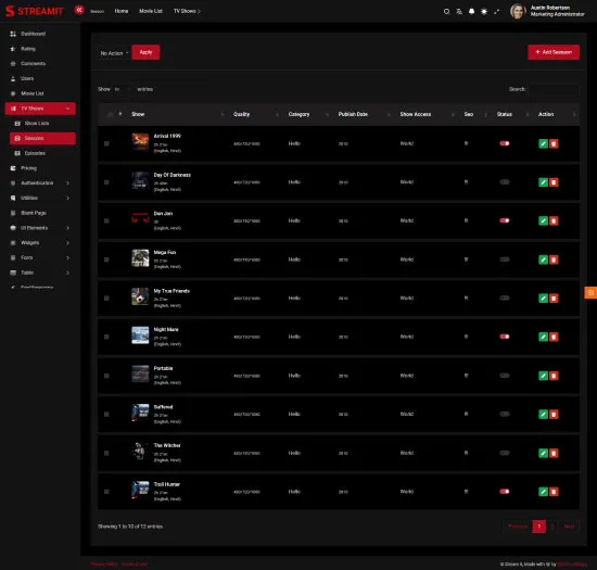 Streamit-前端多框架炫酷电影网站网页模板[更至v5.4.0]插图31-WP资源海