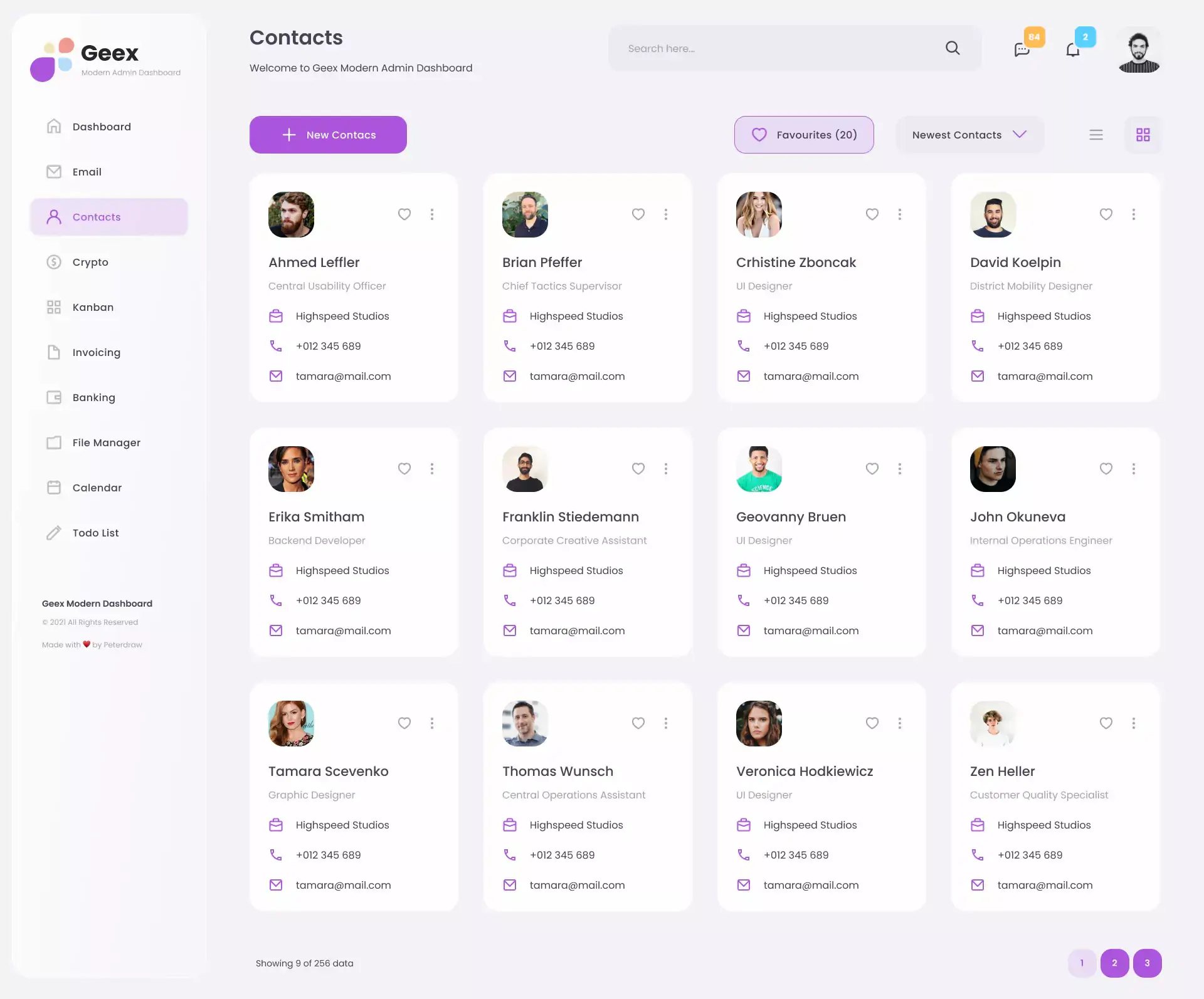 Geex | Bootstrap5 后台管理仪表板 HTML 模板[更至v1.0.2]插图7-WP资源海