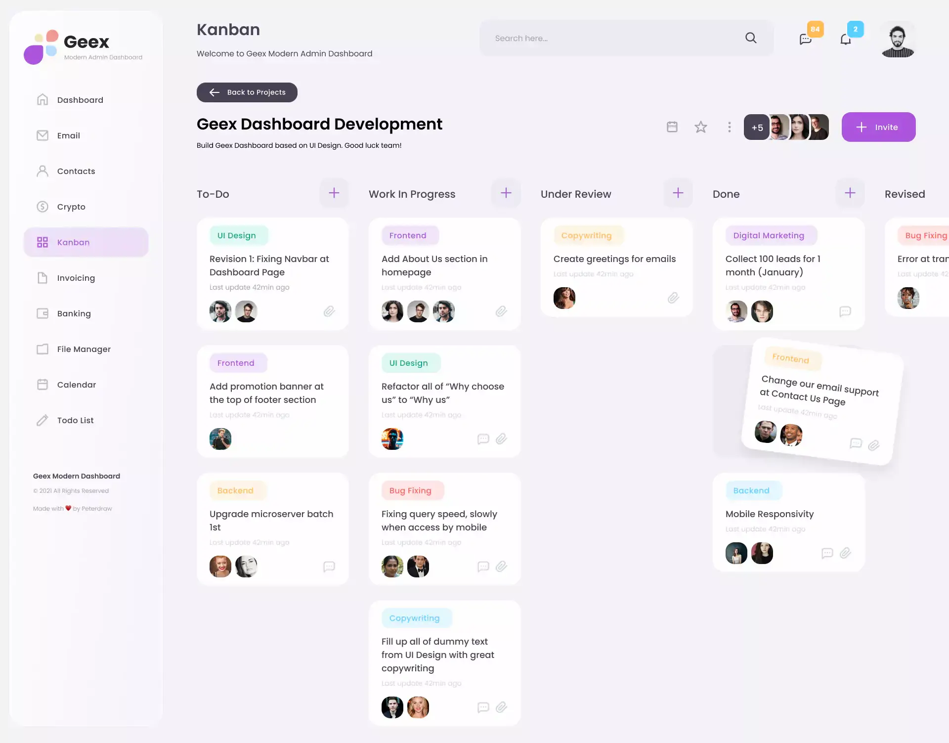 Geex | Bootstrap5 后台管理仪表板 HTML 模板[更至v1.0.2]插图6-WP资源海