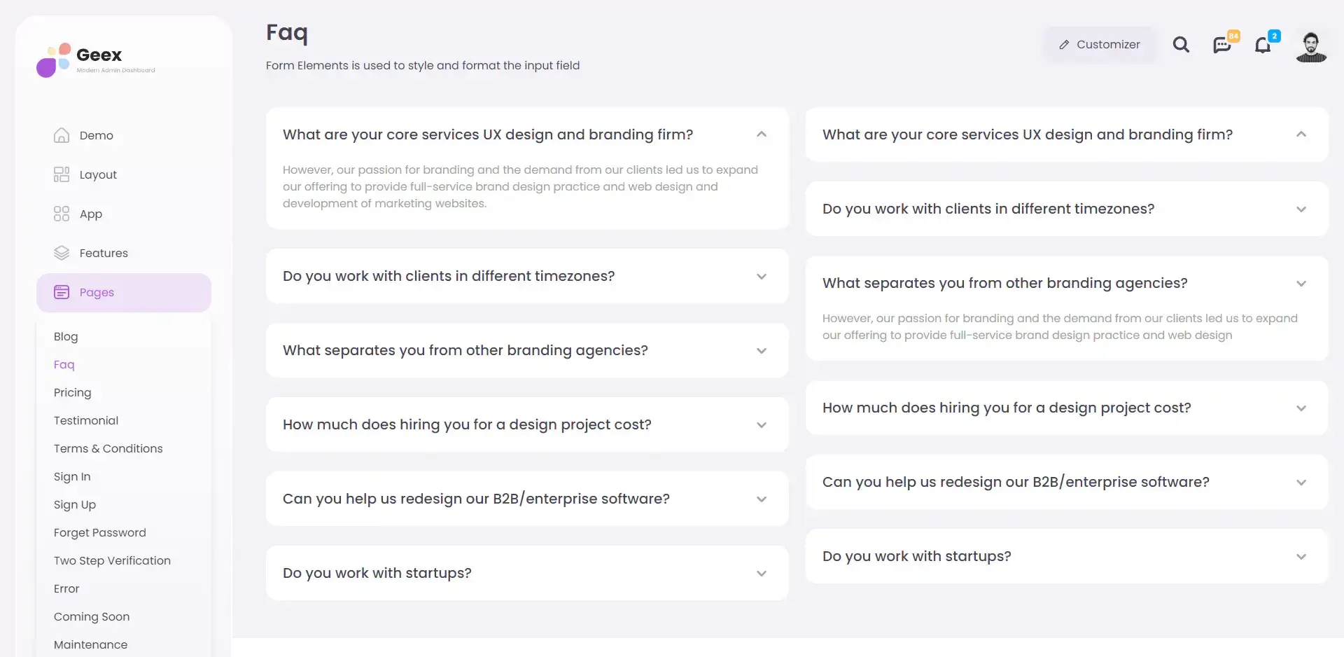 Geex | Bootstrap5 后台管理仪表板 HTML 模板[更至v1.0.2]插图13-WP资源海