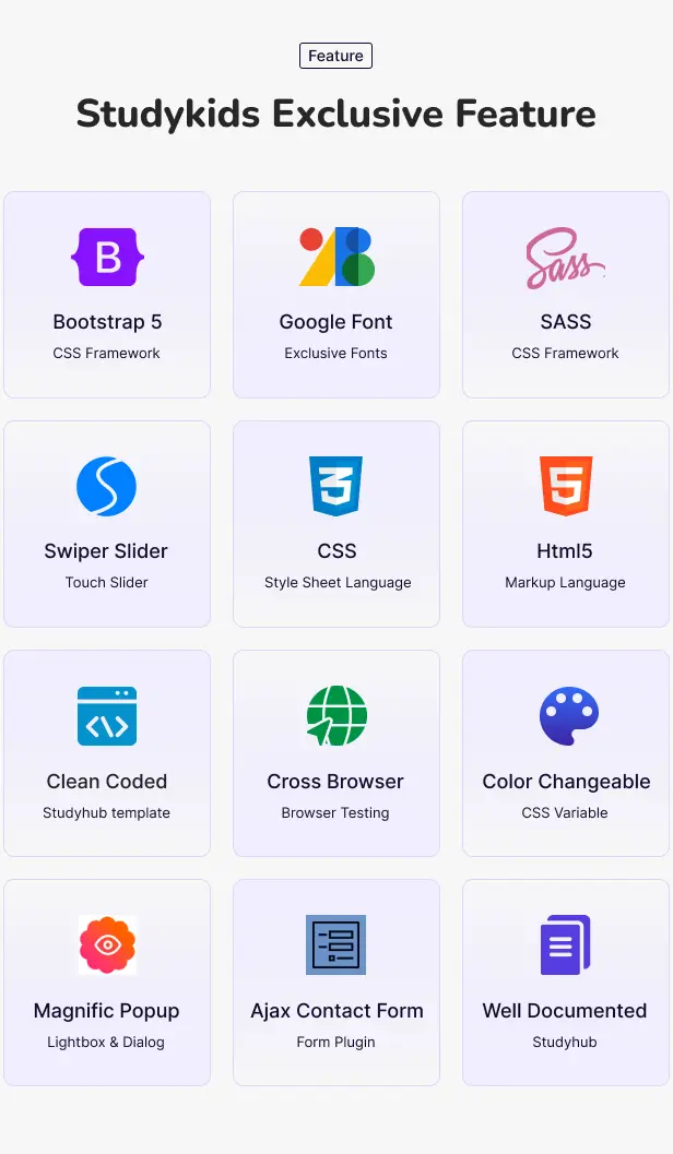 Studykids | 幼儿园学校网站 HTML 网页模板插图4-WP资源海 Studykids | 幼儿园学校网站 HTML 网页模板插图4-WP资源海