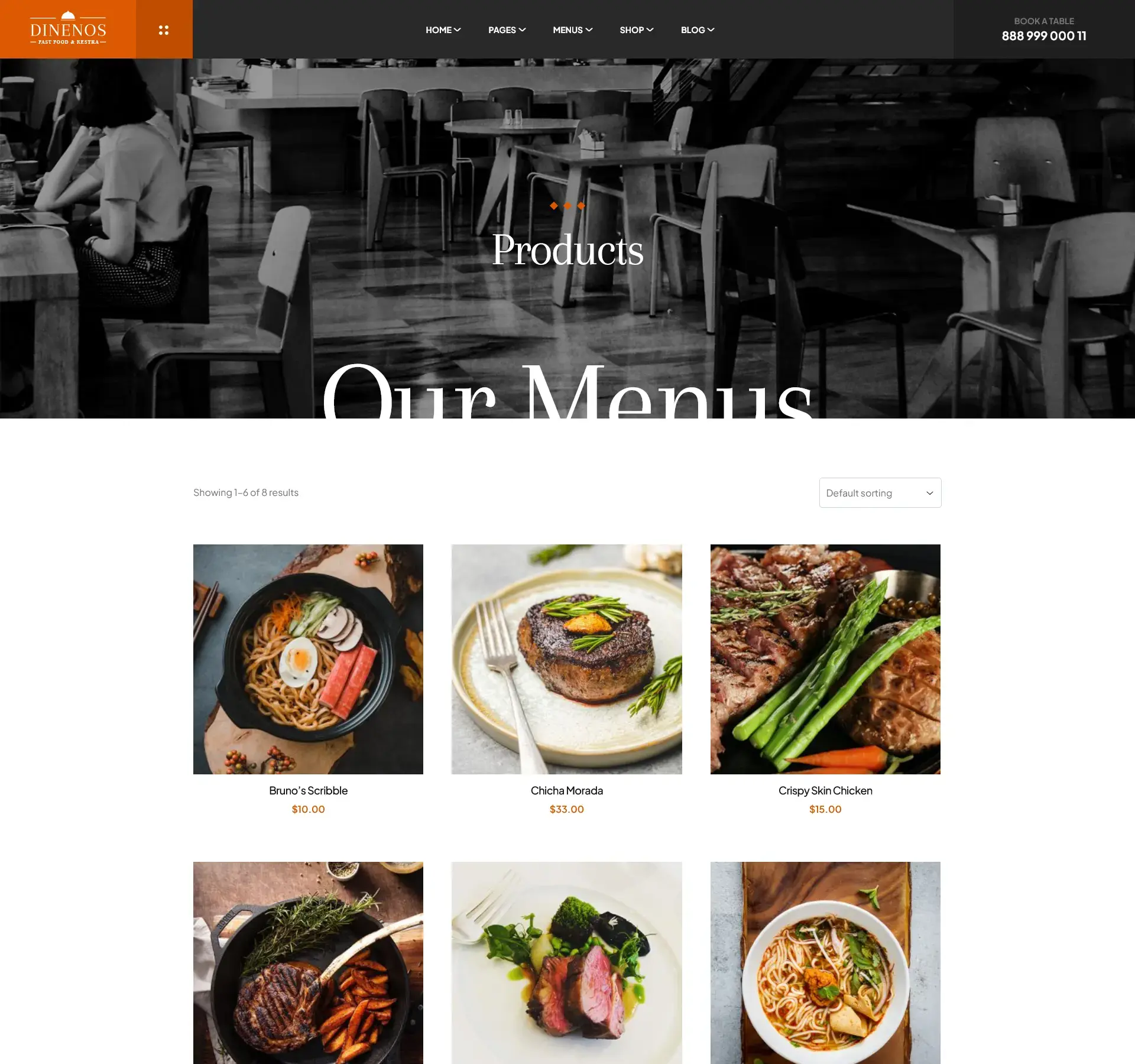 Dinenos | 汉堡披萨快餐店西餐厅HTML网站模板插图10-WP资源海 Dinenos | 汉堡披萨快餐店西餐厅HTML网站模板插图10-WP资源海