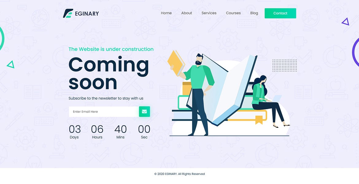 Eginary-教育培训学校大学网站HTML5模板插图11-WP资源海