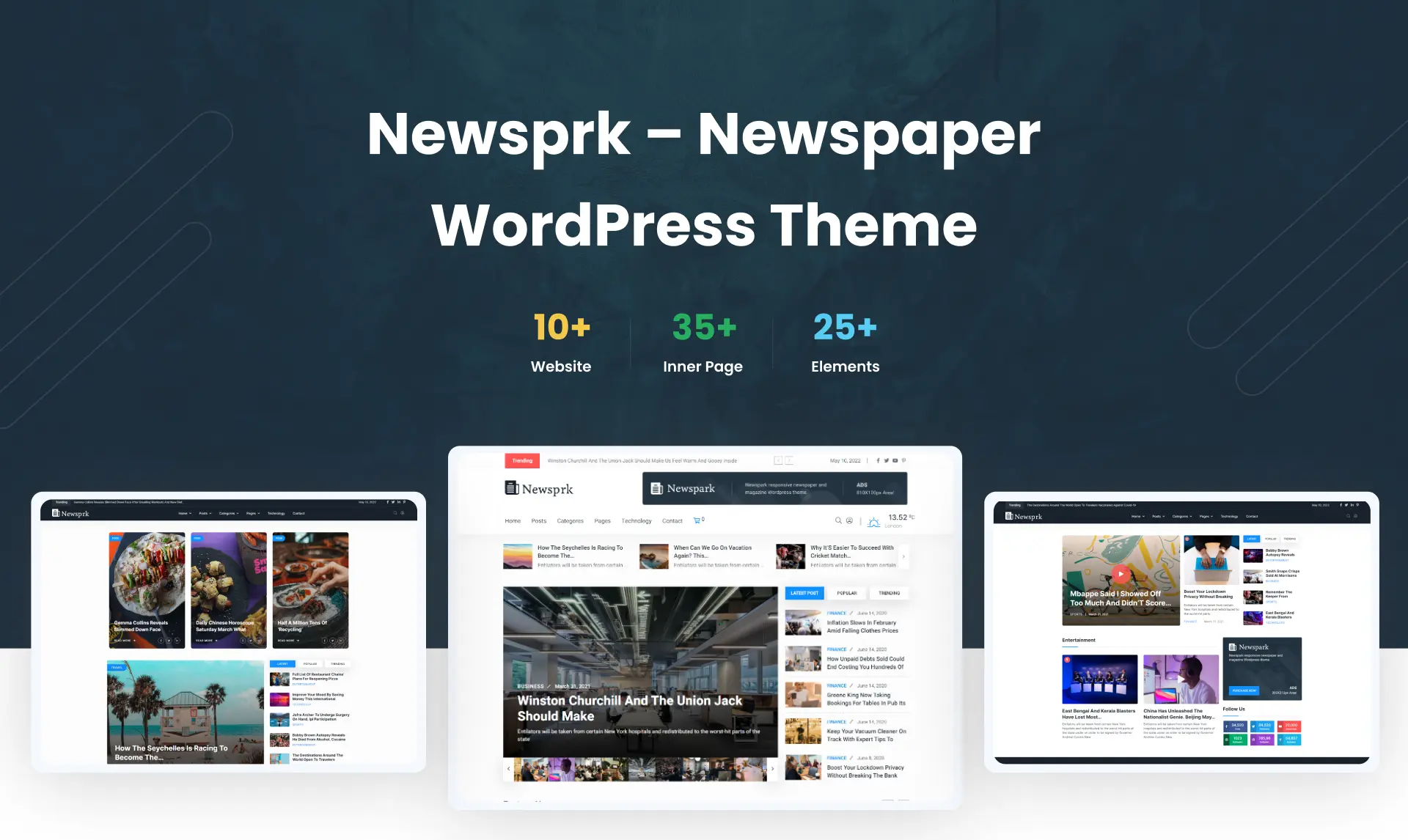 Newsprk-新闻博客网站模板WordPress精品主题插图1-WP资源海 Newsprk-新闻博客网站模板WordPress精品主题插图1-WP资源海