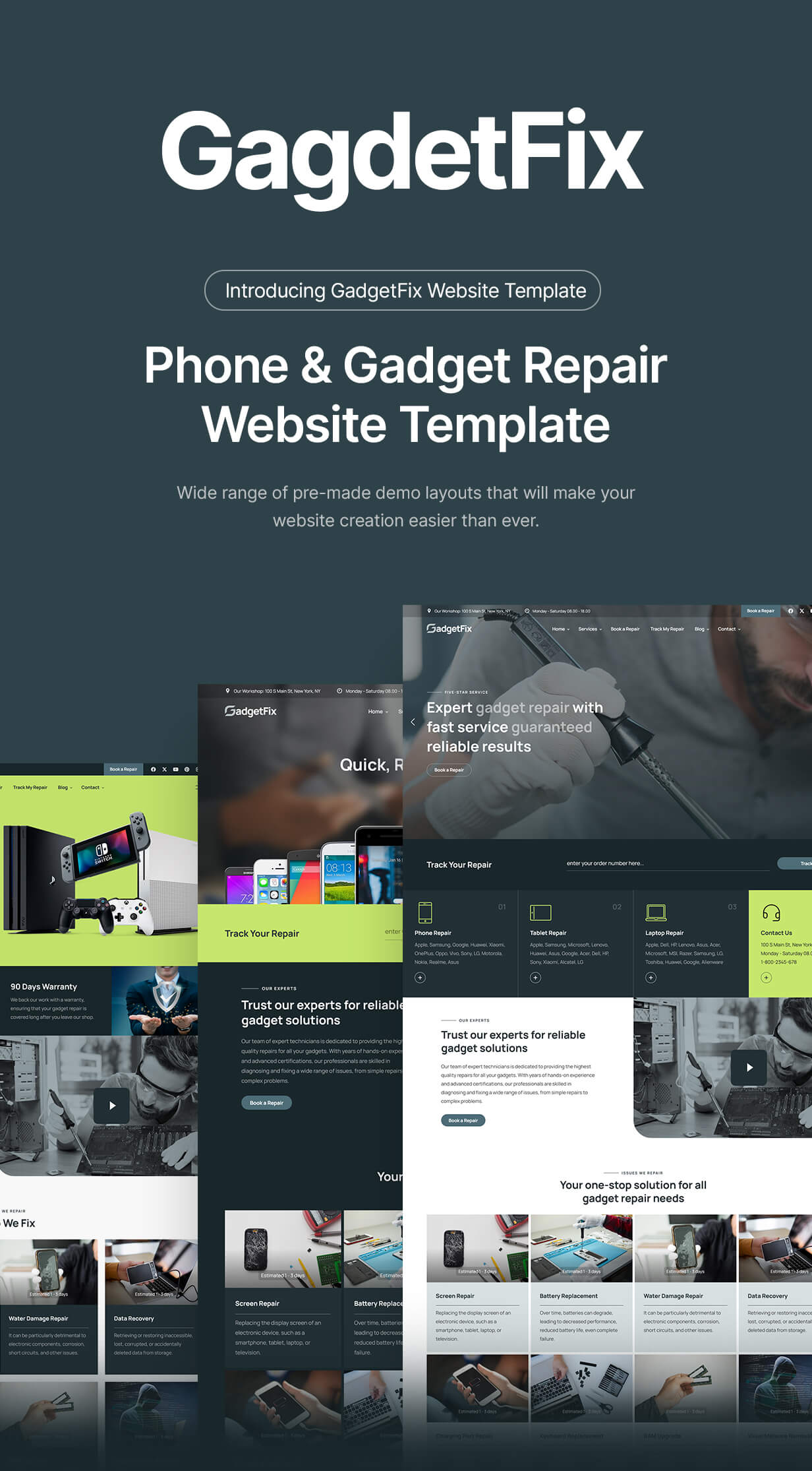 Gadgetfix-手机笔记本电子产品维修网站HTML模板插图2-WP资源海 Gadgetfix-手机笔记本电子产品维修网站HTML模板插图2-WP资源海
