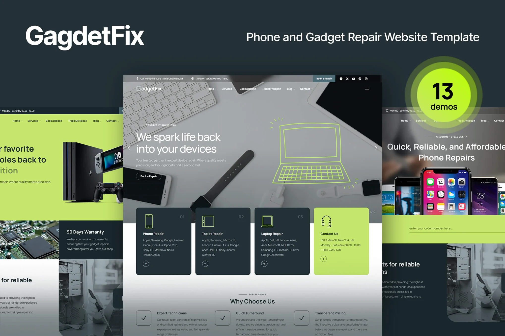 Gadgetfix-手机笔记本电子产品维修网站HTML模板插图1-WP资源海 Gadgetfix-手机笔记本电子产品维修网站HTML模板插图1-WP资源海