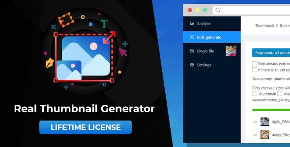 Real Thumbnail Generator-文章封面缩略图生成器WordPress插件