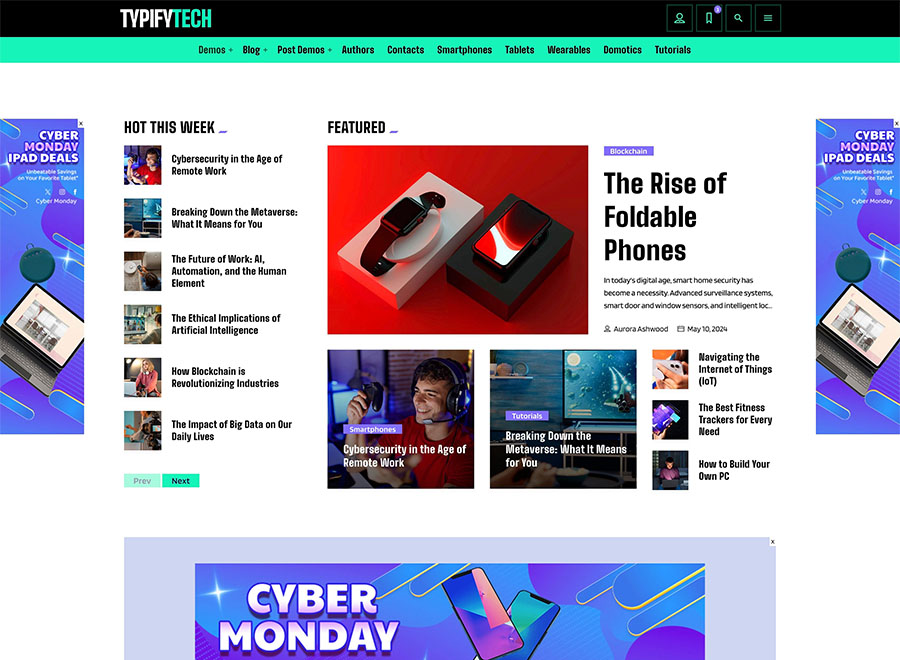 Typify-有点酷的新闻杂志博客WordPress主题插图10-WP资源海 Typify-有点酷的新闻杂志博客WordPress主题插图10-WP资源海