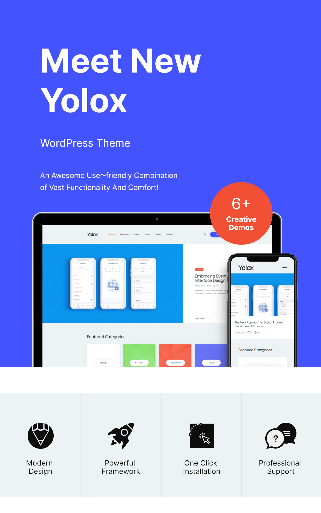 Yolox-朴素极简风博客杂志WordPress主题插图1-WP资源海