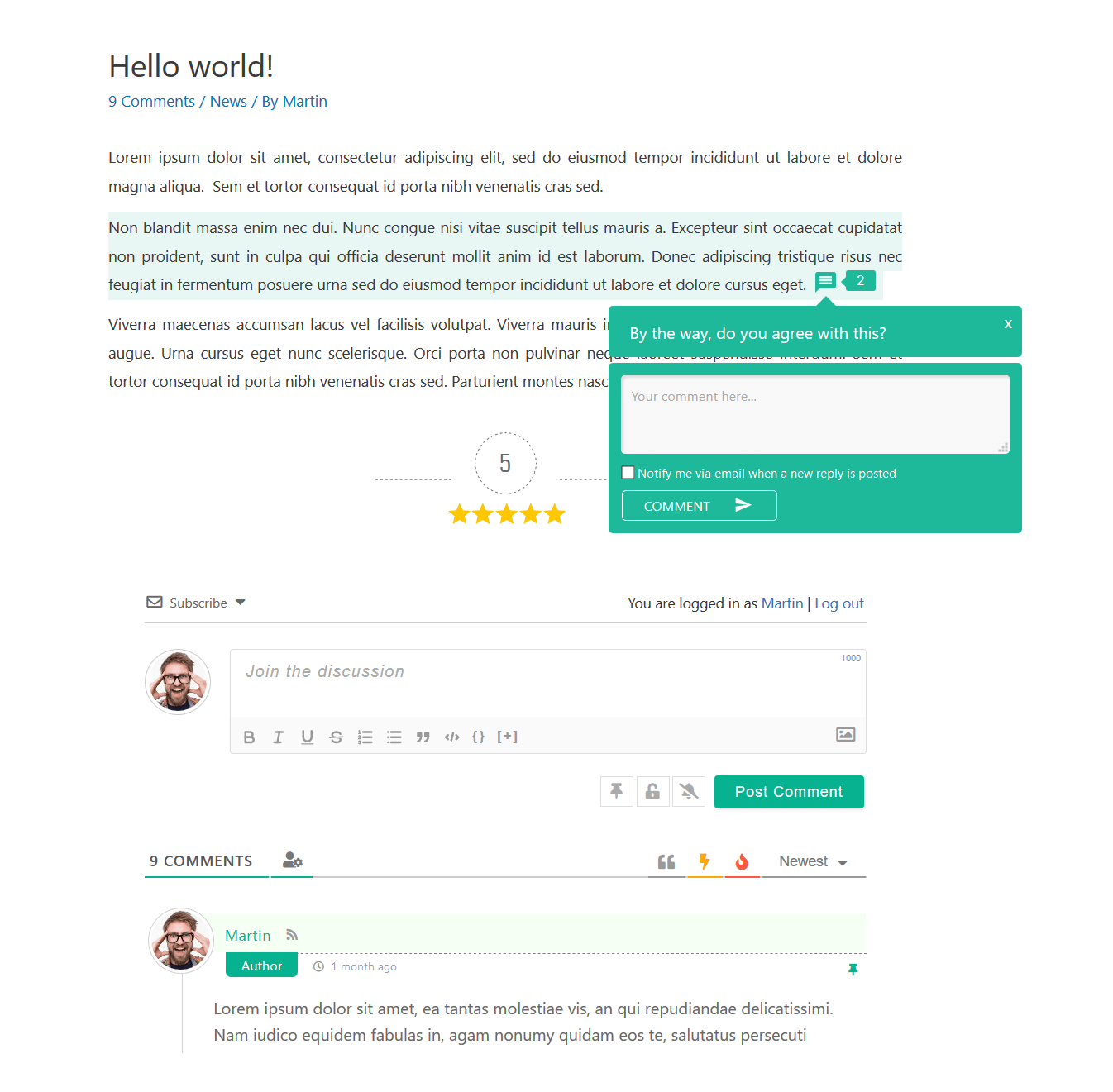 wpDiscuz-评论区优化与增强终极方案WordPress插件插图3-WP资源海 wpDiscuz-评论区优化与增强终极方案WordPress插件插图3-WP资源海