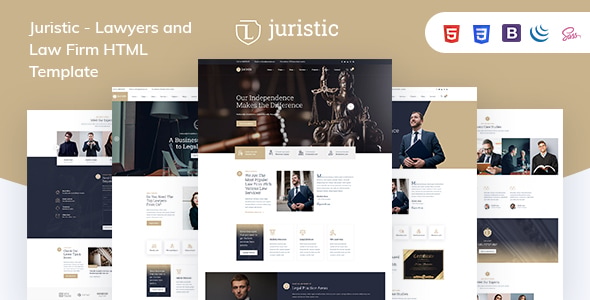 Juristic-法律咨询律师事务所网站HTML5模板