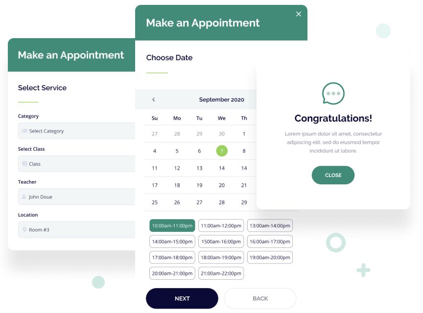 MotoPress Appointment Booking-在线预约预定WordPress插件插图8-WP资源海 MotoPress Appointment Booking-在线预约预定WordPress插件插图8-WP资源海