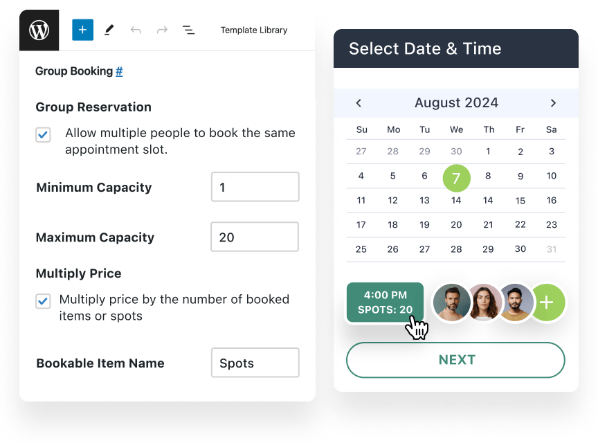 MotoPress Appointment Booking-在线预约预定WordPress插件插图6-WP资源海 MotoPress Appointment Booking-在线预约预定WordPress插件插图6-WP资源海