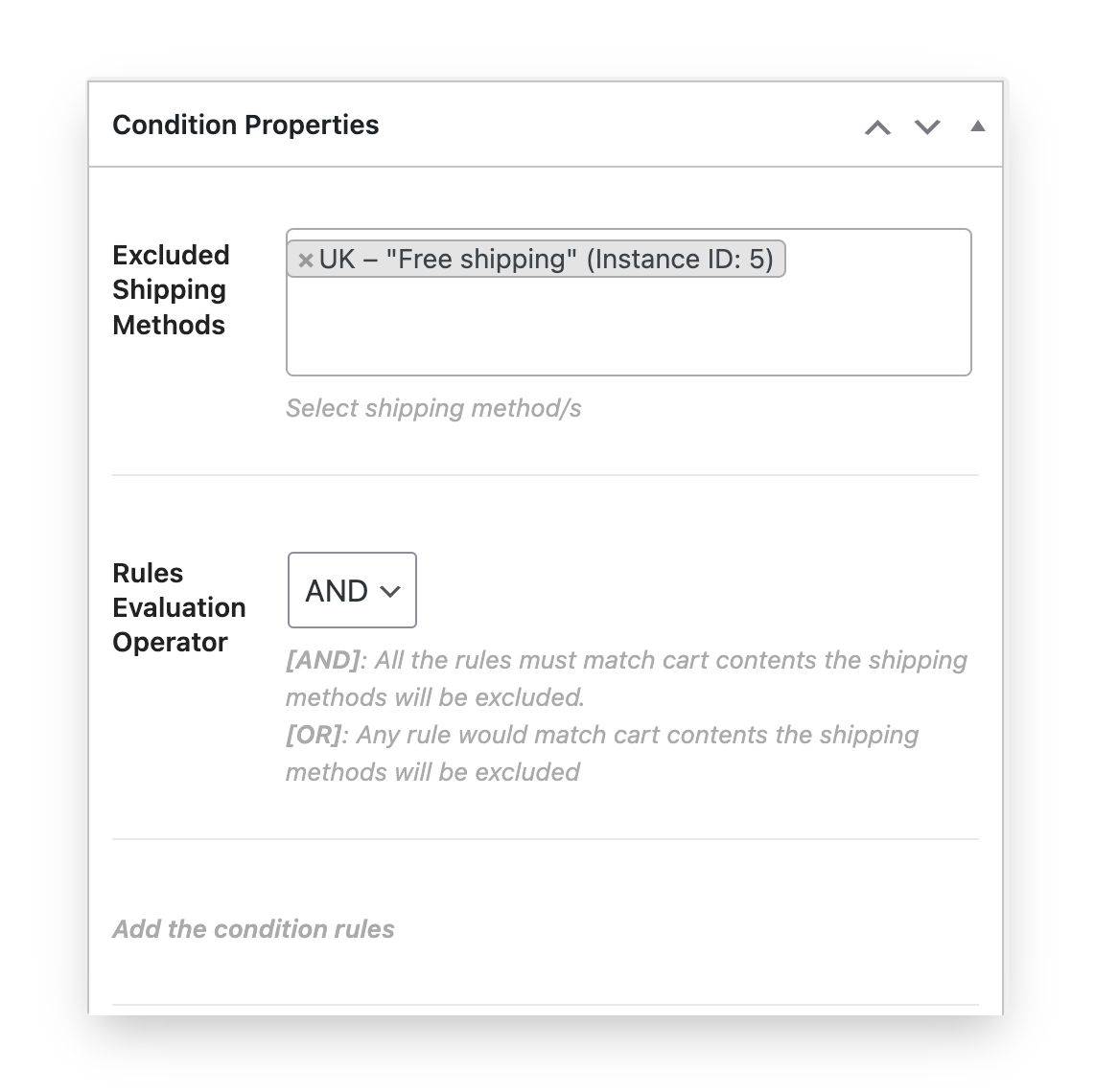 WooCommerce Restricted Shipping and Payment Pro-支付与配送方式条件限制插件[更至v4.0.0]插图6-WP资源海