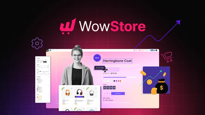 WowStore Pro-Woo商城优化美化古腾堡扩展插件