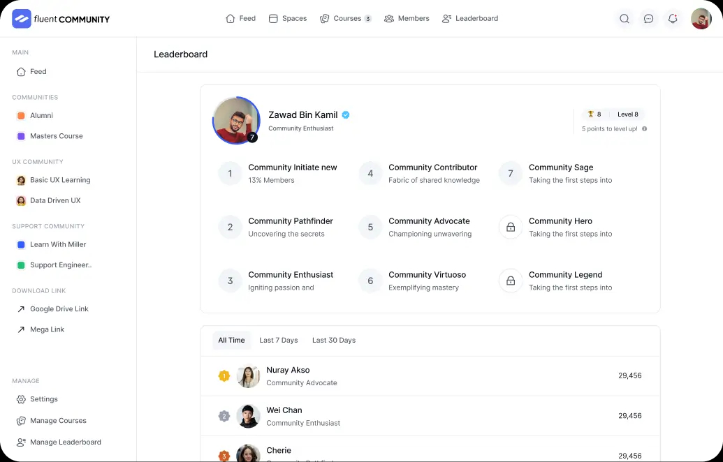 FluentCommunity Pro-轻量级社区论坛在线课程WordPress插件插图11-WP资源海