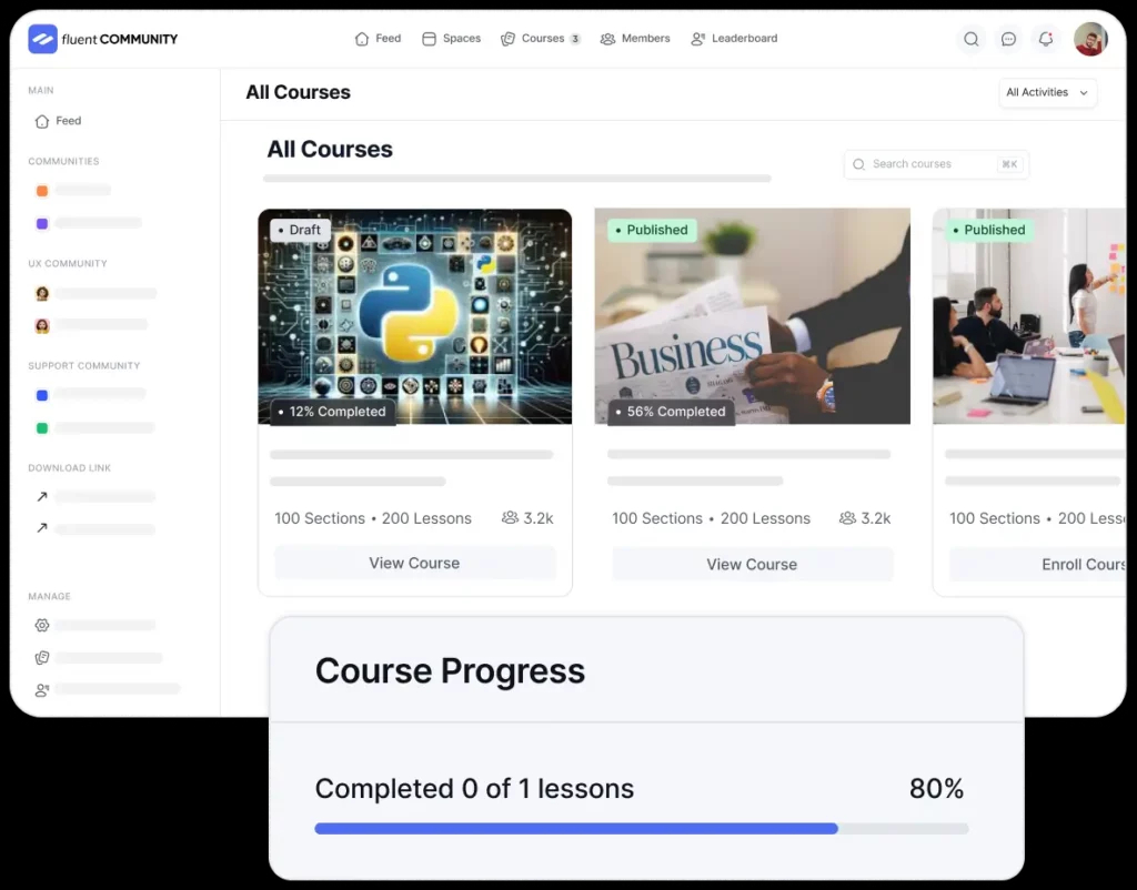 FluentCommunity Pro-轻量级社区论坛在线课程WordPress插件插图17-WP资源海