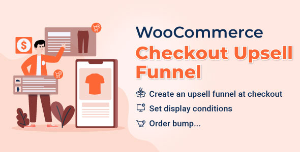 WooCommerce Checkout Upsell Funnel-提升转化率和客单价的终极利器