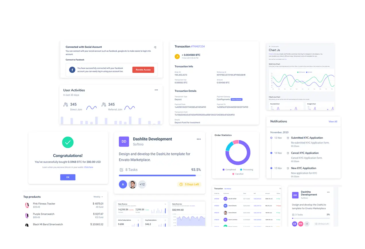 DashWind-超强多用途Tailwind CSS管理后台模板插图4-WP资源海 DashWind-超强多用途Tailwind CSS管理后台模板插图4-WP资源海