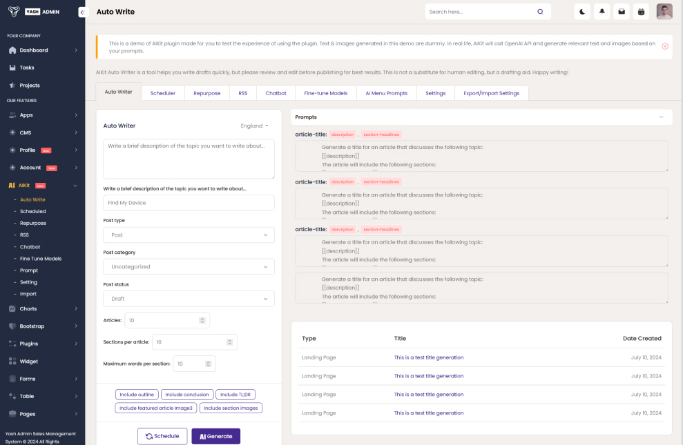 YashAdmin-专业漂亮的后台管理HTML5网站模板插图9-WP资源海