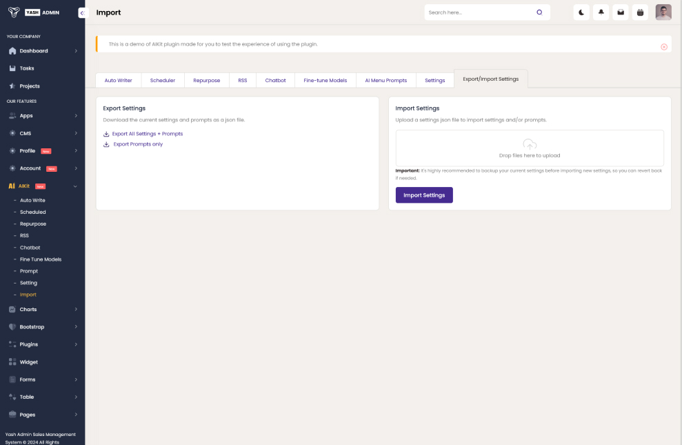 YashAdmin-专业漂亮的后台管理HTML5网站模板插图24-WP资源海