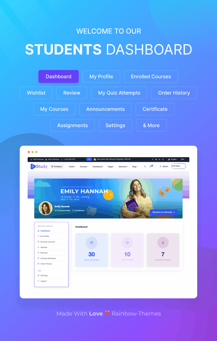 HiStudy-教育培训网课网校HTML5网站模板插图11-WP资源海