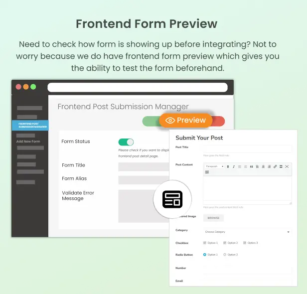 Frontend Post Submission Manager-前台投稿与用户中心WordPress插件插图18-WP资源海