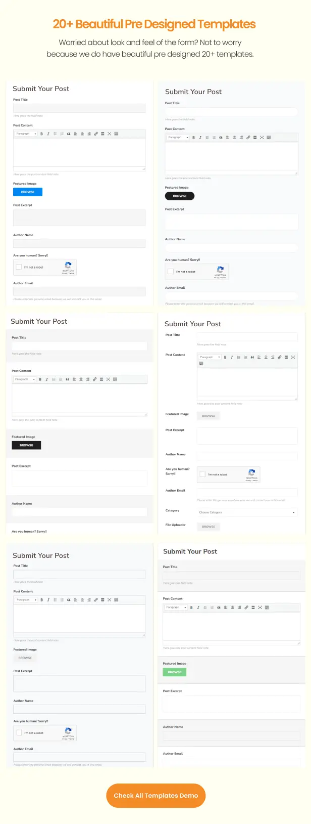 Frontend Post Submission Manager-前台投稿与用户中心WordPress插件插图14-WP资源海