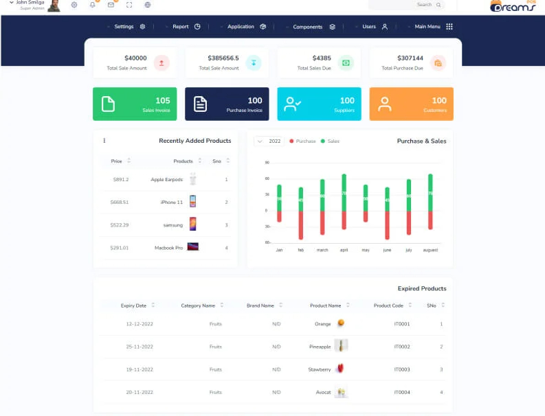 DreamsPOS-POS管理/进销存/CRM 9合1前端精品模板插图6-WP资源海 DreamsPOS-POS管理/进销存/CRM 9合1前端精品模板插图6-WP资源海