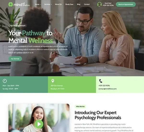Mindthera-心理咨询心理学网站模板WordPress主题插图3-WP资源海 Mindthera-心理咨询心理学网站模板WordPress主题插图3-WP资源海