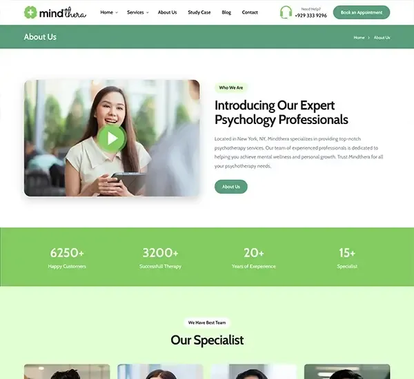 Mindthera-心理咨询心理学网站模板WordPress主题插图7-WP资源海 Mindthera-心理咨询心理学网站模板WordPress主题插图7-WP资源海