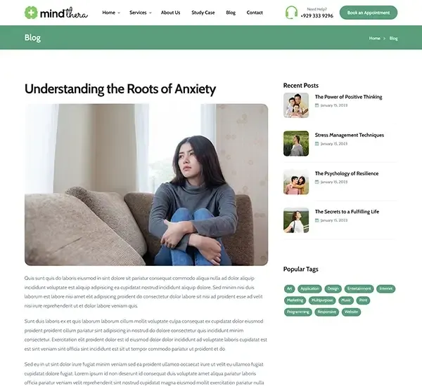 Mindthera-心理咨询心理学网站模板WordPress主题插图9-WP资源海 Mindthera-心理咨询心理学网站模板WordPress主题插图9-WP资源海