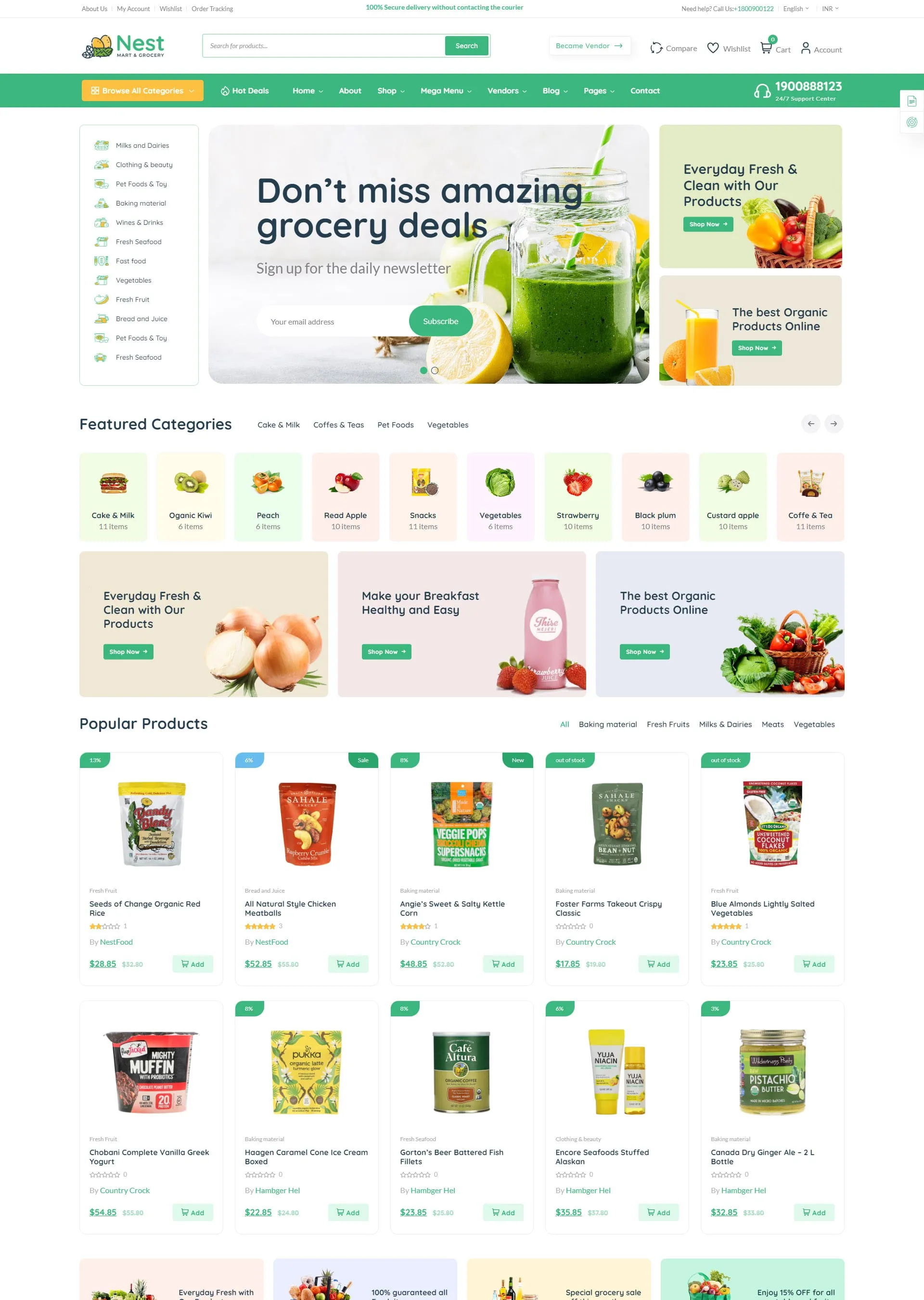 Nest-绿色食品与百货商城WordPress主题插图5-WP资源海 Nest-绿色食品与百货商城WordPress主题插图5-WP资源海