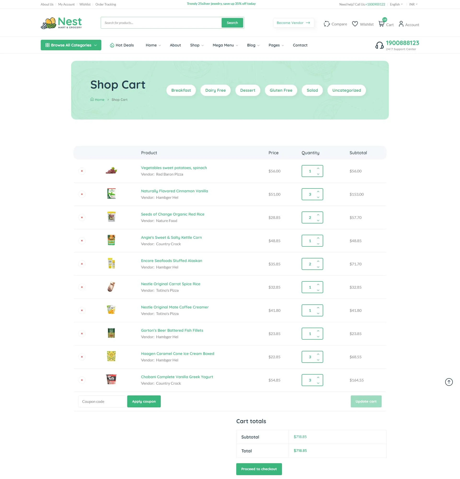 Nest-绿色食品与百货商城WordPress主题插图10-WP资源海 Nest-绿色食品与百货商城WordPress主题插图10-WP资源海