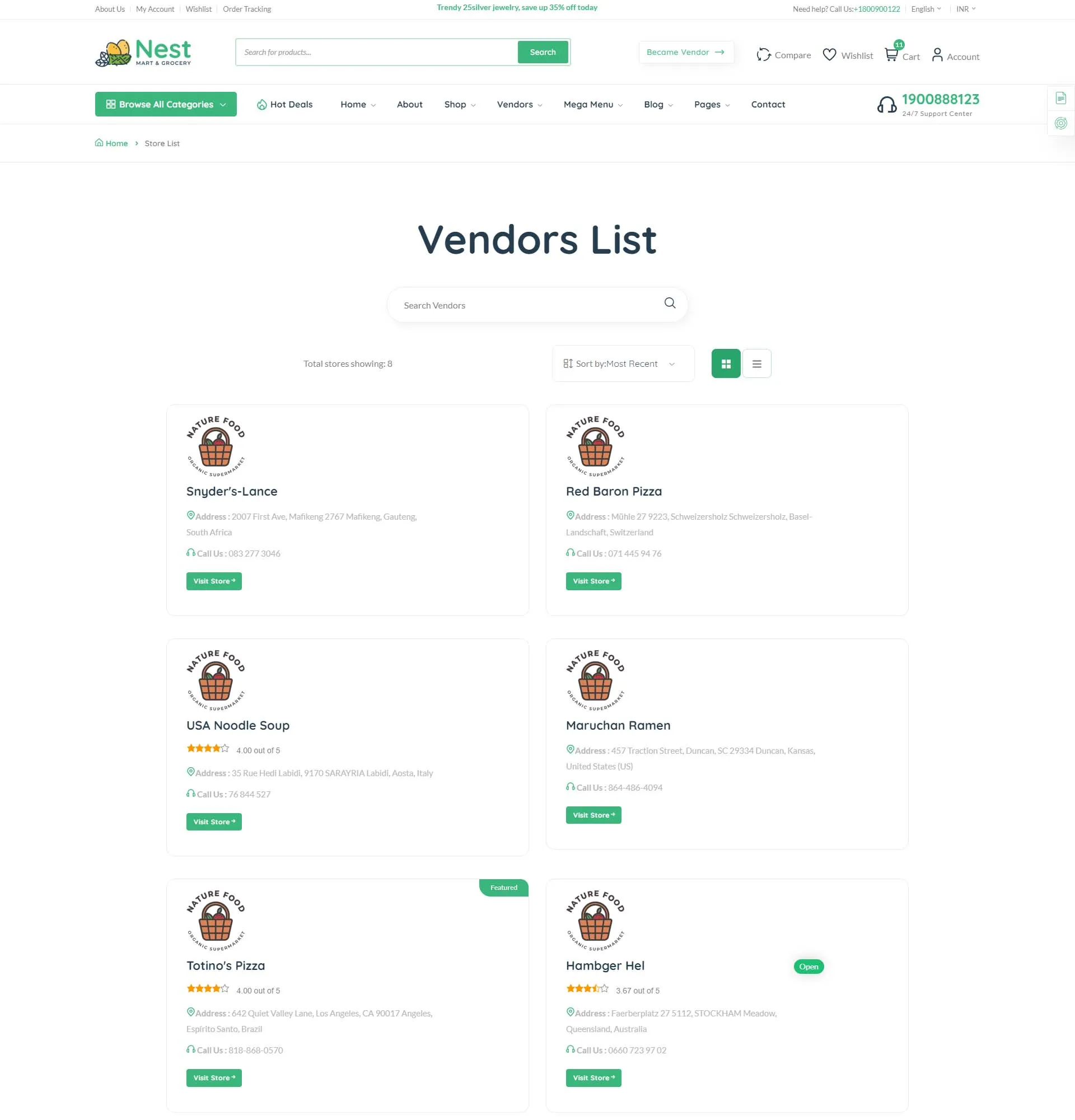 Nest-绿色食品与百货商城WordPress主题插图20-WP资源海 Nest-绿色食品与百货商城WordPress主题插图20-WP资源海