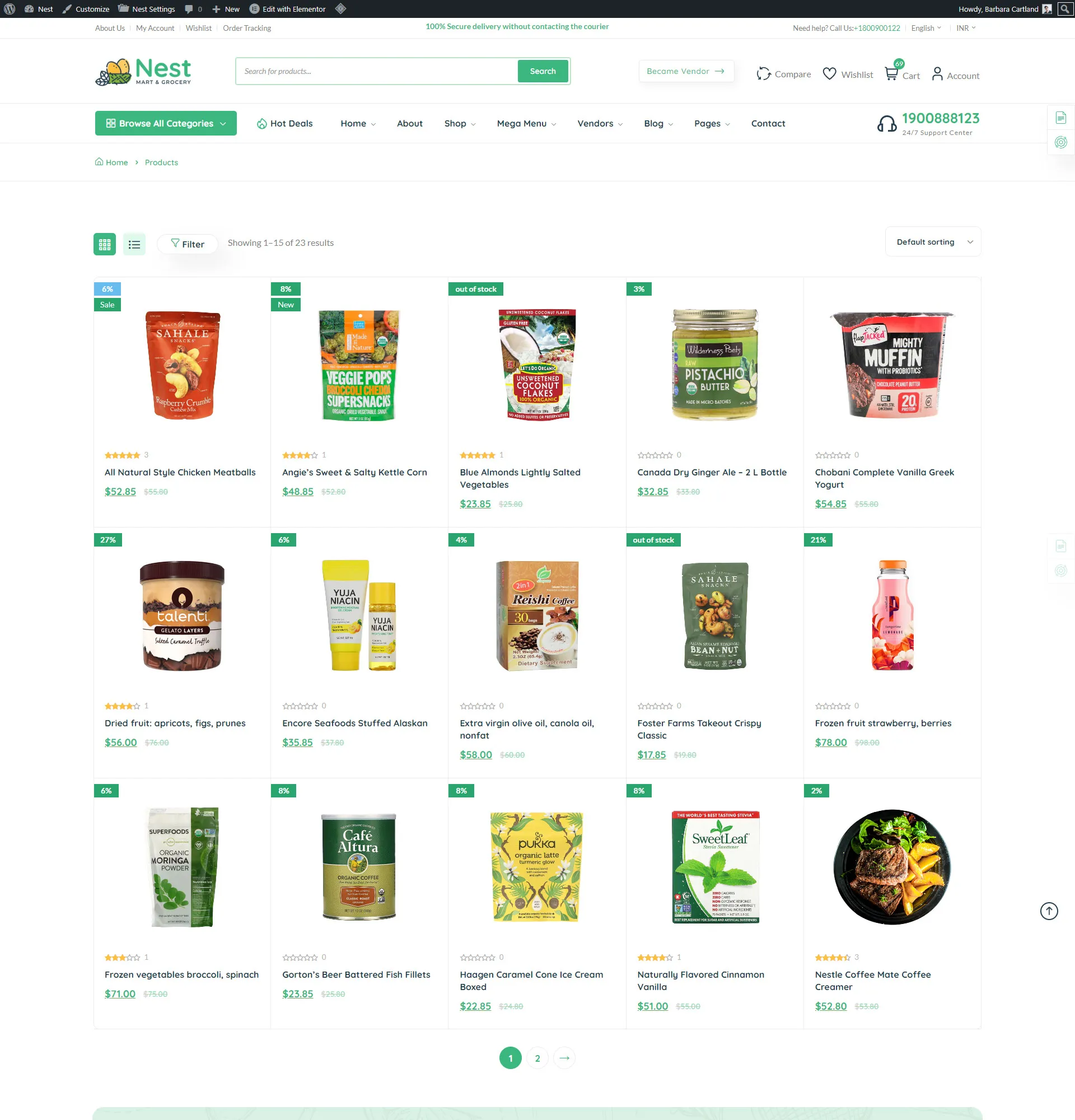 Nest-绿色食品与百货商城WordPress主题插图14-WP资源海 Nest-绿色食品与百货商城WordPress主题插图14-WP资源海