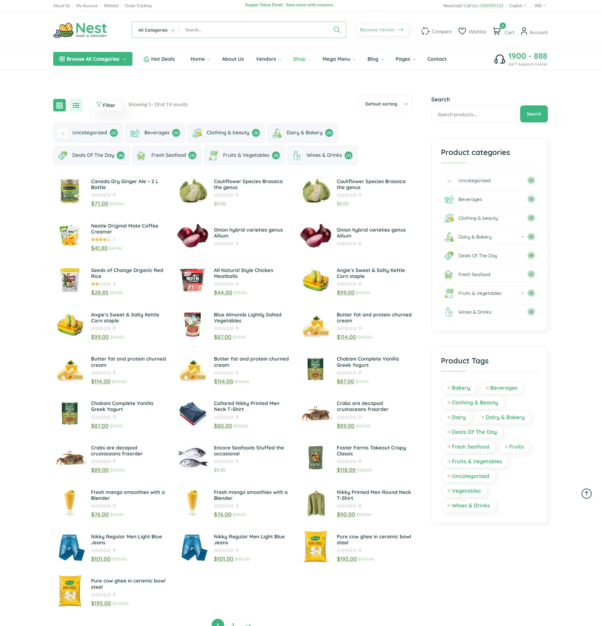Nest-绿色食品与百货商城WordPress主题插图15-WP资源海 Nest-绿色食品与百货商城WordPress主题插图15-WP资源海