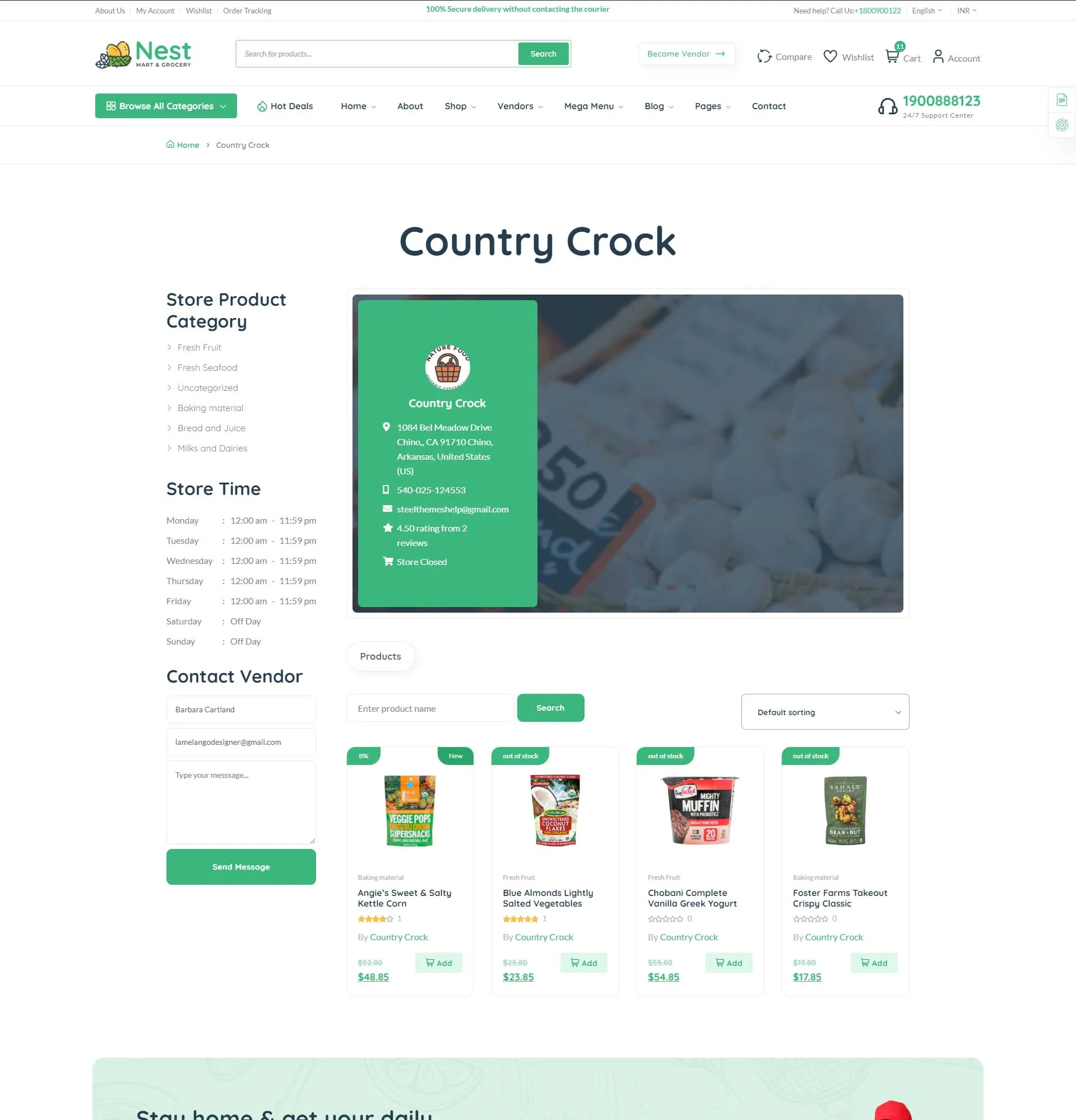 Nest-绿色食品与百货商城WordPress主题插图21-WP资源海 Nest-绿色食品与百货商城WordPress主题插图21-WP资源海
