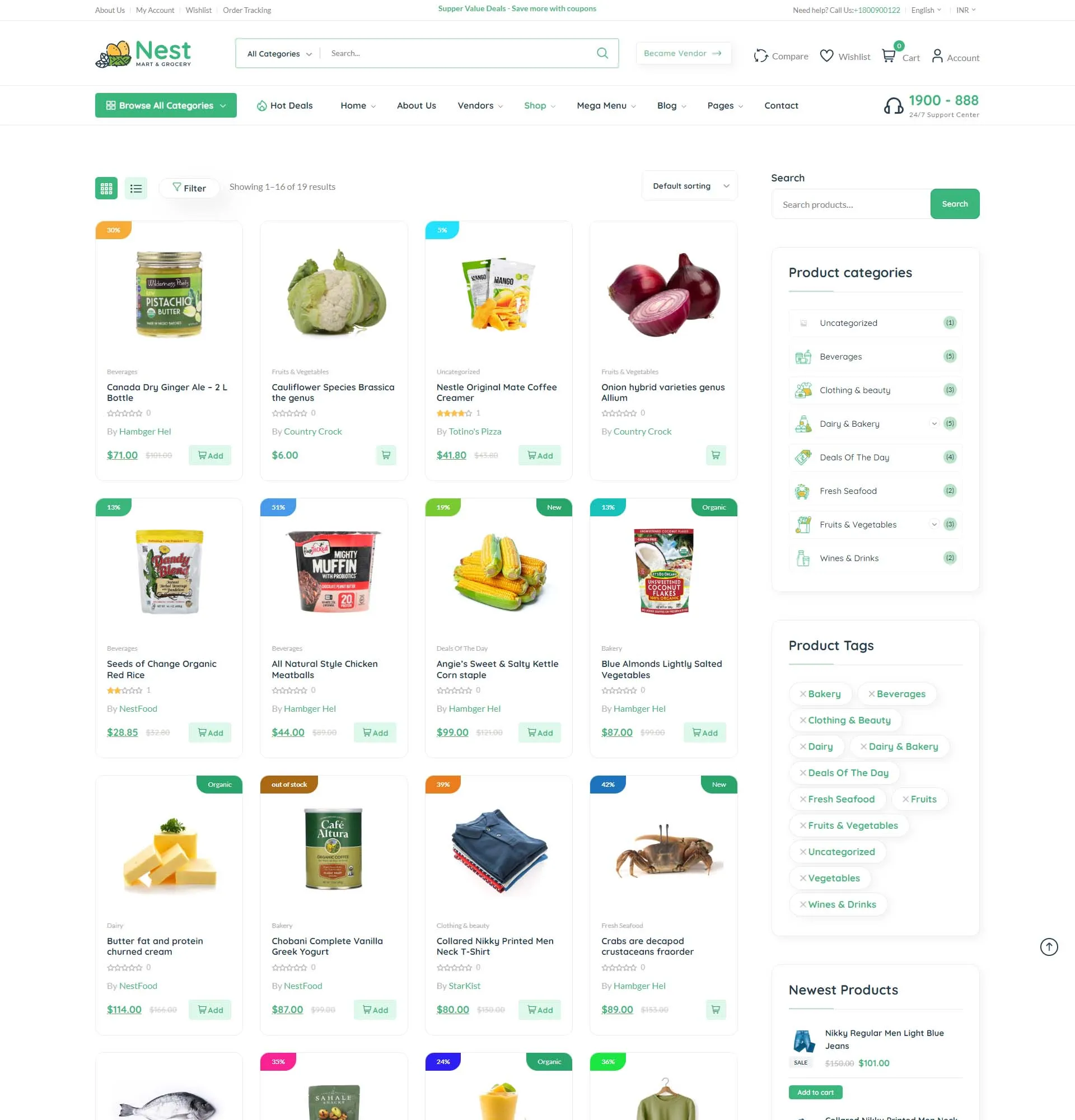 Nest-绿色食品与百货商城WordPress主题插图13-WP资源海 Nest-绿色食品与百货商城WordPress主题插图13-WP资源海